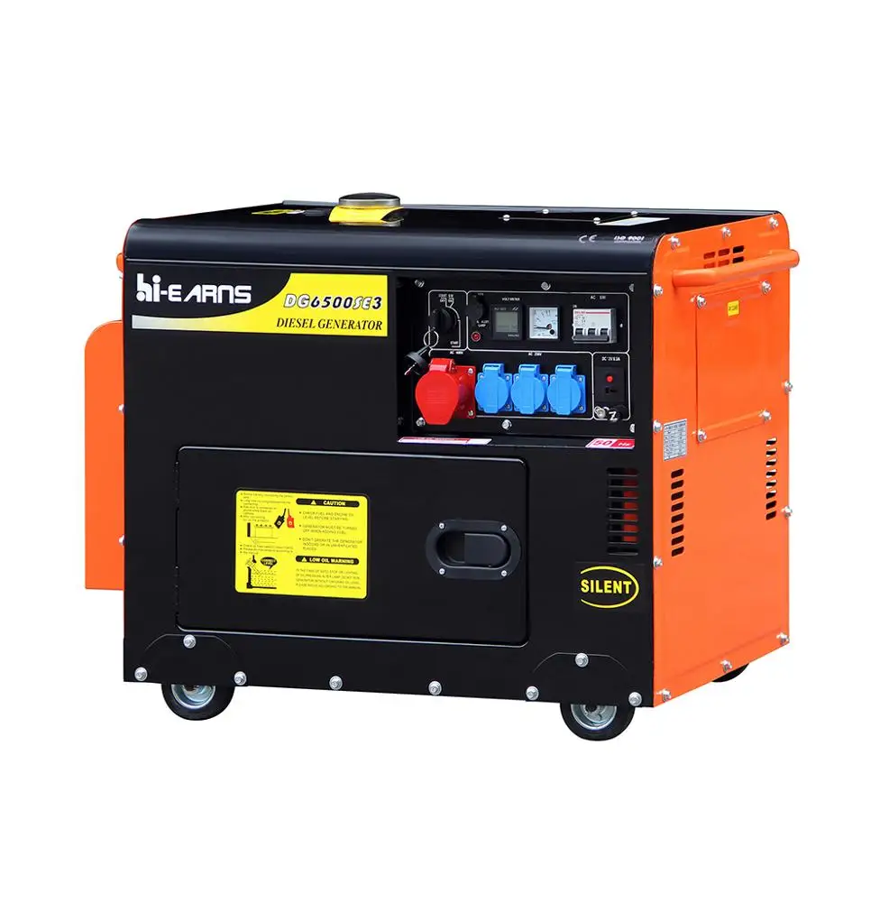 5KW 4 Sockets Digital Module Diesel Generator