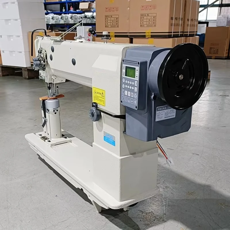 CP-4400 Single  Heavy  Synchronous Industrial Lockstitch Sewing Machine Walking Foot Motor Metal/Iron Construction