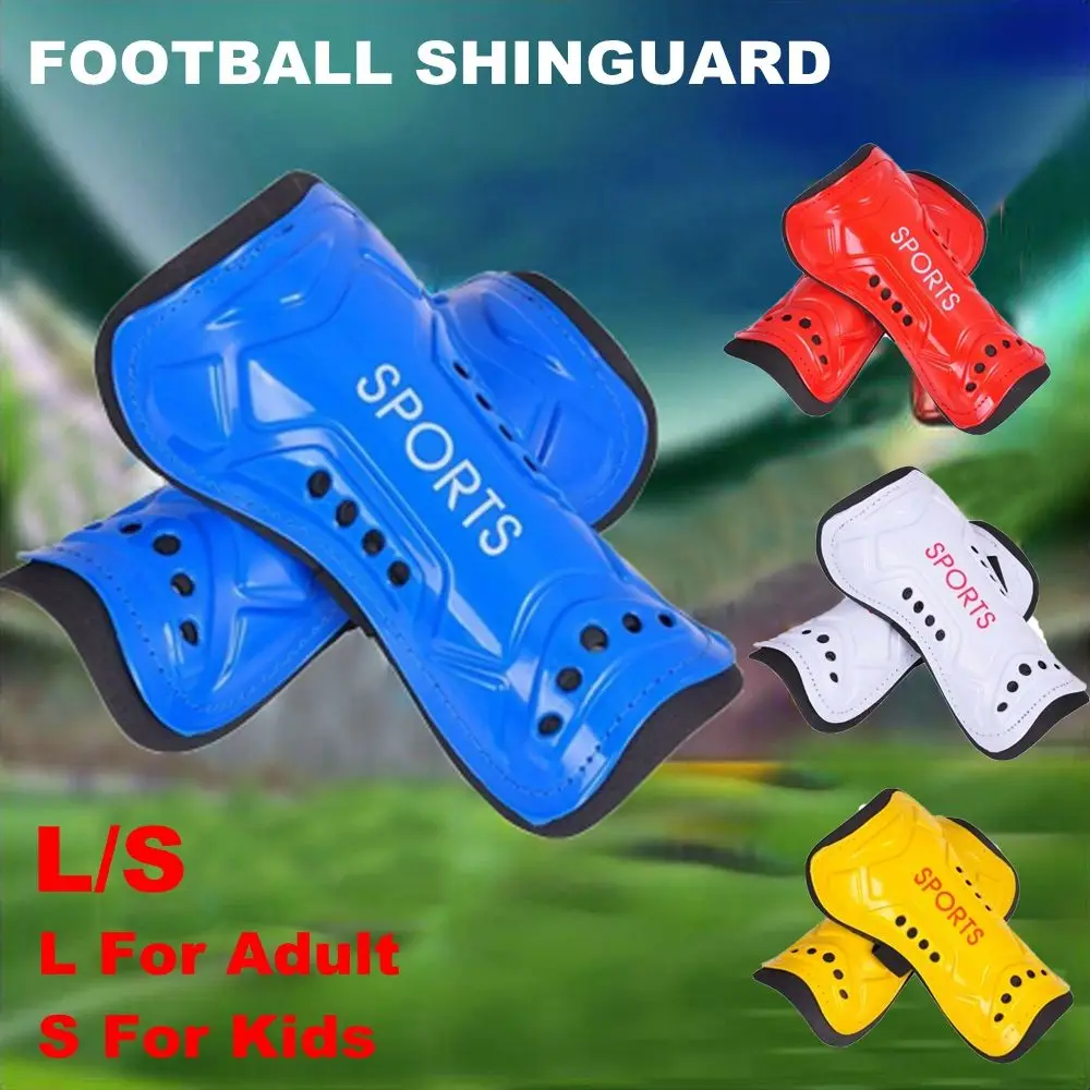 1 Pair Gift For Women Men  Adults Football Shin Pads Adult Knee Support Light Soft Foam Protect Soccer Shin Guards