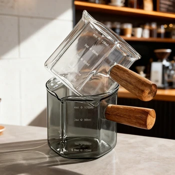 Espresso Extraction Glass Coffee Cup 1