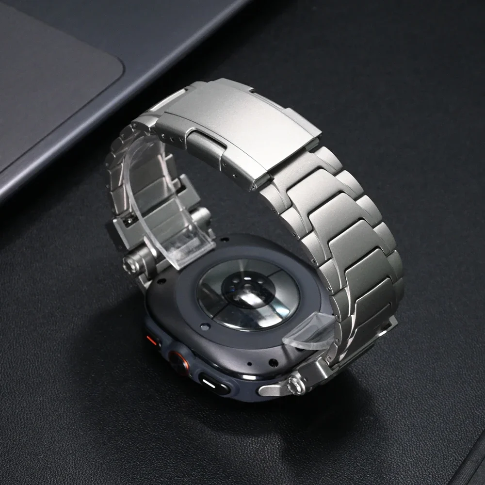 Titanium Bracelet for Samsung Galaxy Watch 8 44mm 40mm 8 Classic 46mm Luxury Strap for GALAXY WATCH ULTRA 2025 2024 WatchBand