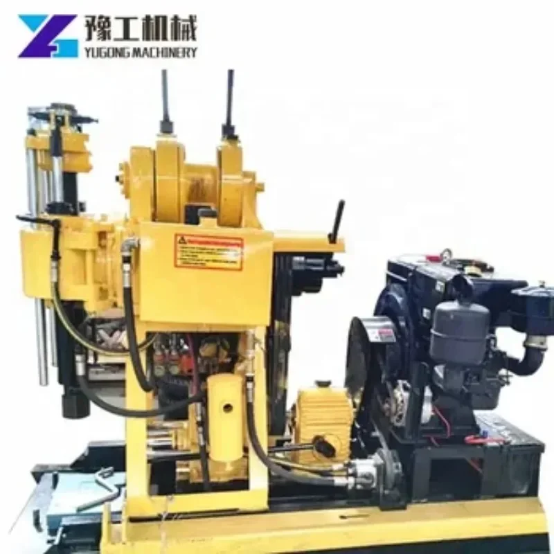 Exploration Core Drilling Rig Pneumatic Core Drilling Rig Track Mounted Core Drill Rig