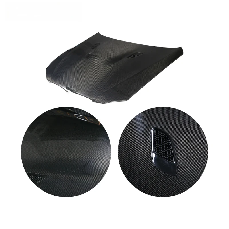 

High Quality Dry Carbon Fiber Front Bonnet M3 E92 GTS Style Upgrade