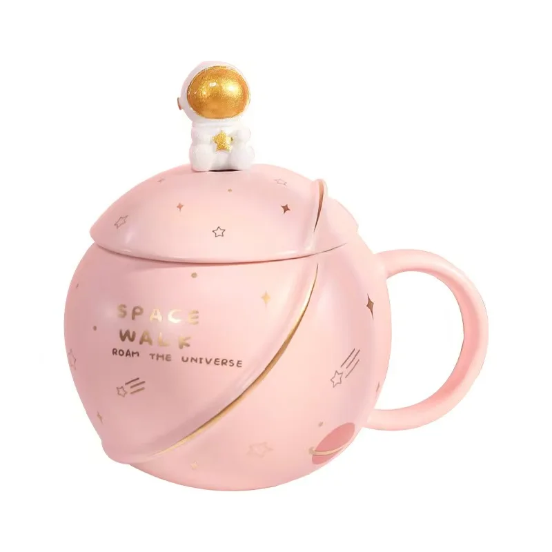 Lua criativa cerâmica bule de vidro combinado chá conjunto, um pote e um copo chá da tarde frutas flor chá casa