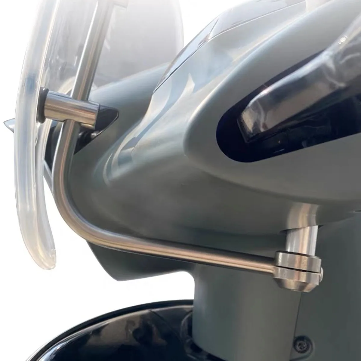 motorcycle Retrofitting with taller thicker front windshield Lens glass mounting bracket Fit For Peugeot Django150 TT150