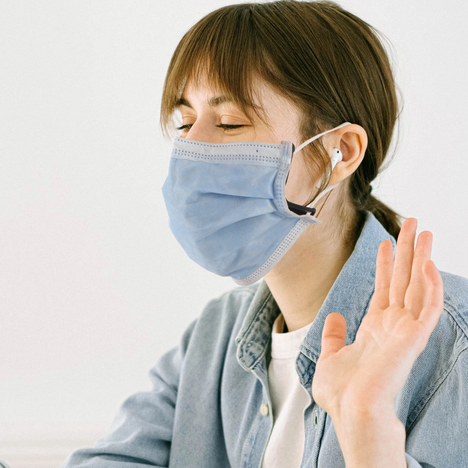 

3Pcs Mask Bracket Durable Stand Silicone Inner Support Black Face Mask Holder Summer Breathable Reusable Health Care Accessory