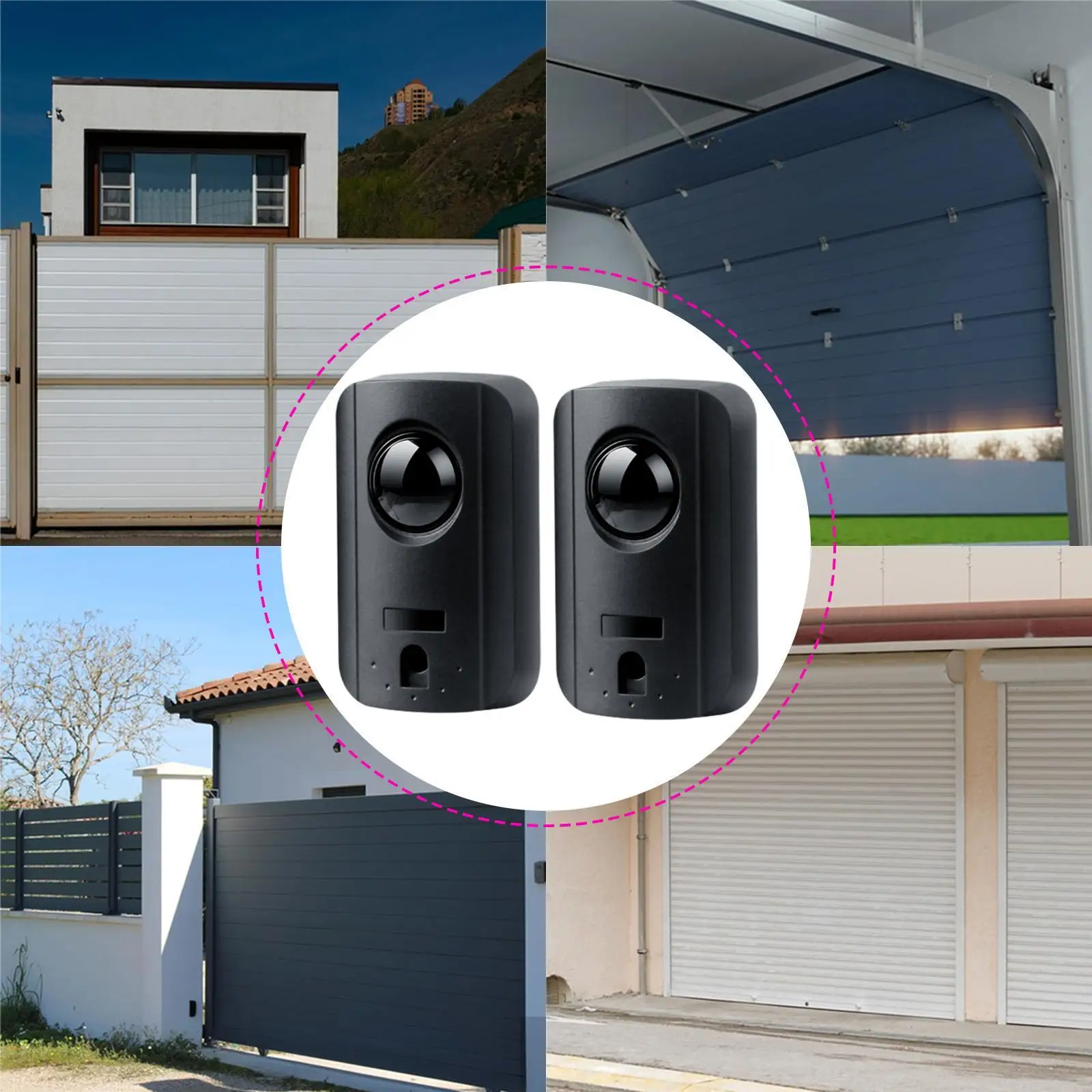 

Automatic Door Sensing Kit Compact Simple Installation for Security Alert System Commercial Garage Doors Door Entry Sliding Door