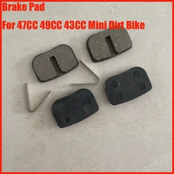 1 Pair 2-Stroke Motorcycle Brake Disc Pads For 43cc 47cc 49cc Mini Children Bike Electric Scooter Crosser Mini-Gas Accessories