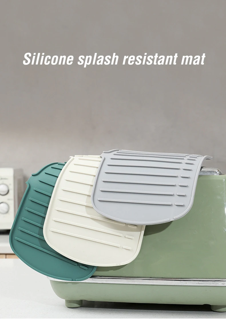 Silikon Drainage Pad Bad Küche Wasserhahn Tropf matte Waschbecken Waschbecken spritzwasser geschützt Abfluss Pad Tisch Wärme isolation schutz – Detail 1