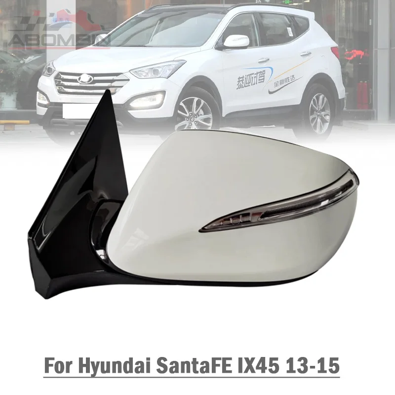 

Car Door Wing Side Outer Mirror Assembly Rear View Mirror For Hyundai Santa Fe IX45 2013 2014 2015