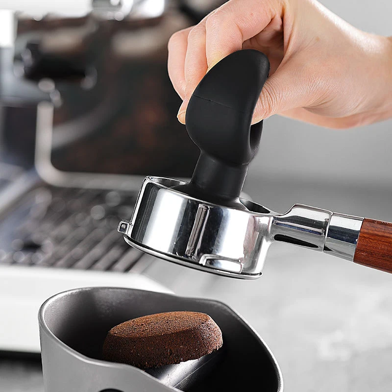1Pc Espresso Coffee Puck Remover Tool Vacuum Style Coffee Knock Box Coffee Waste Grounds Taker Grind Waste Bin Collector...