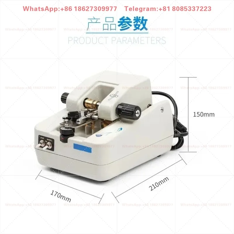 Glasses equipment Half frame glasses Lens slotting machine Wire drawing machine Stainless steel processing machine Automatic