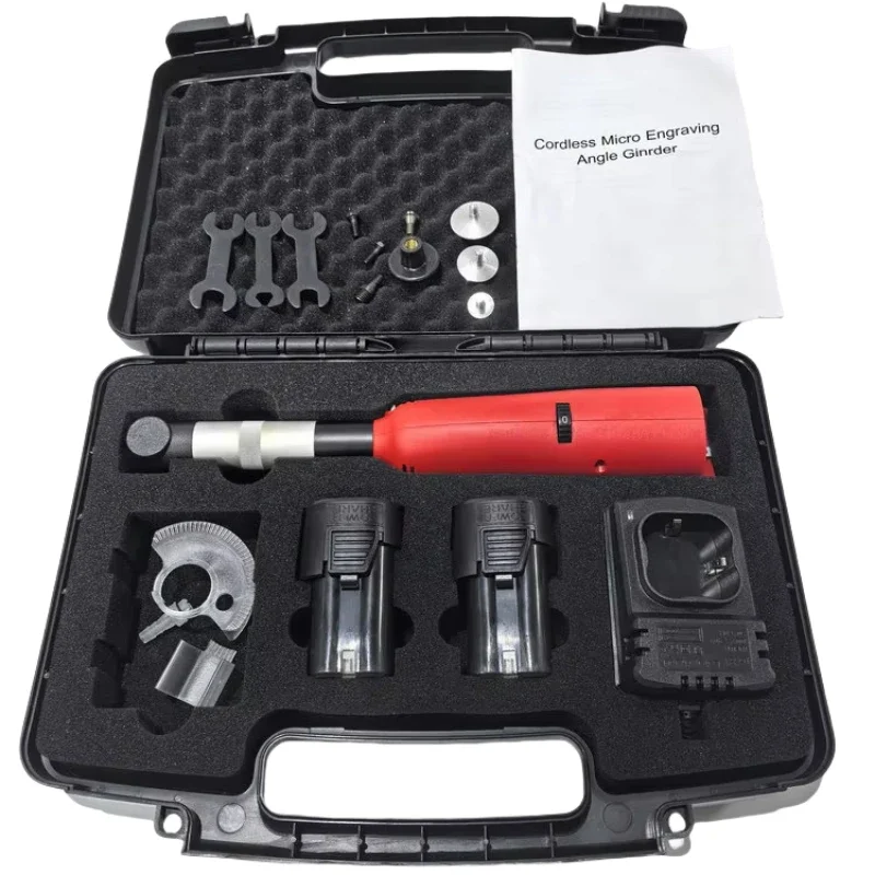 【2026】XH                 Long Neck Angle Grinder Wireless 16.8V Li-Battery Engraving Mini Cutting Grinding Carving Machine