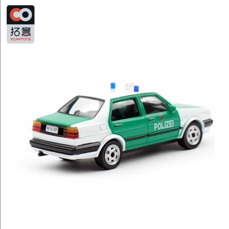 XCARTOYS 1:64 Je-tta Polizei Germany Diecast Simulation Model Cars Toys