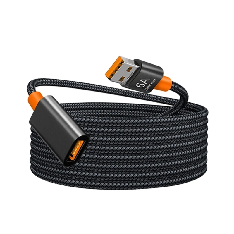 Удлинительный кабель USB-USB, 150 см/59,06 дюйма (кабель-удлинитель USB «папа-мама», дропшиппинг)