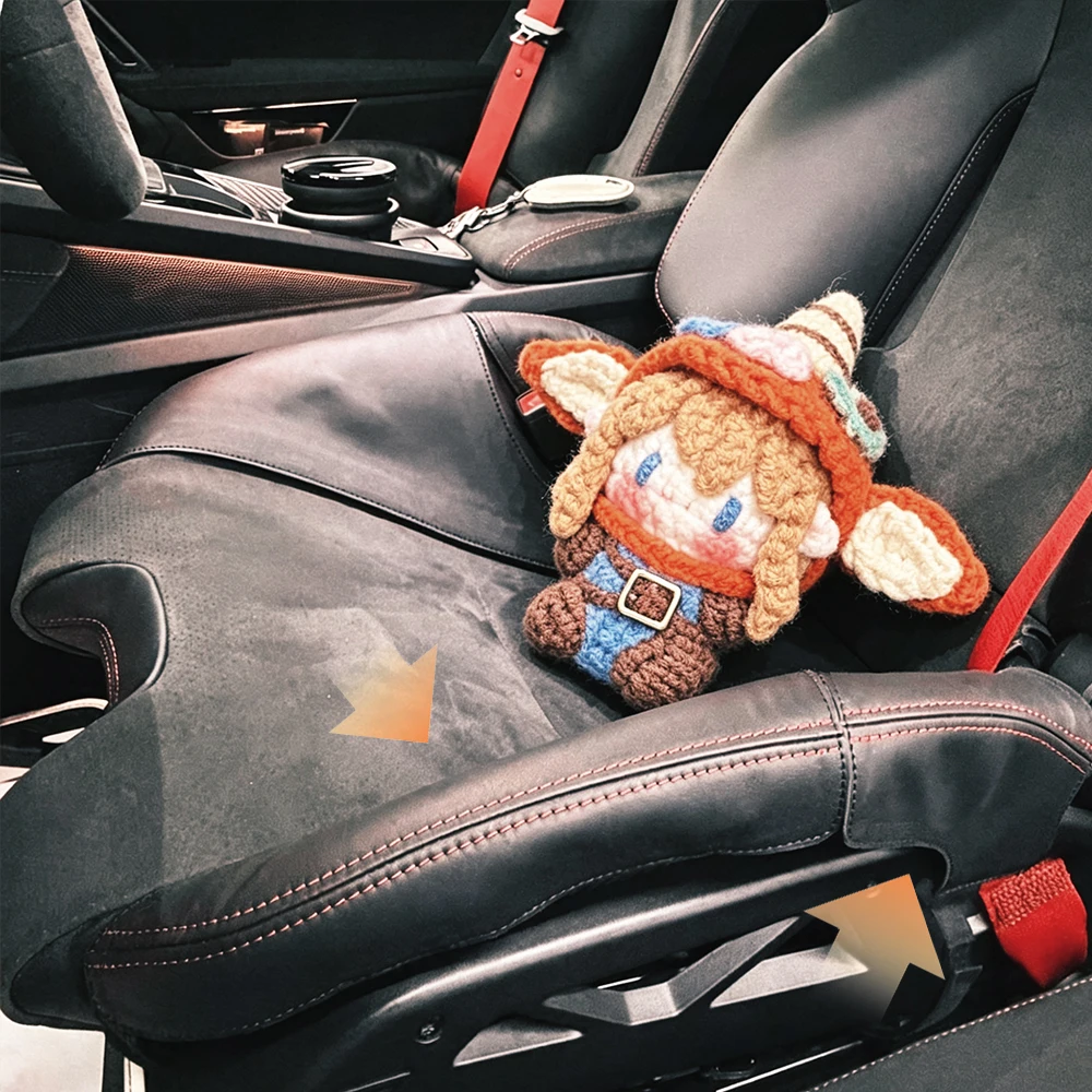 Bucket Seat Bolster Protector for Porsche 911 992.2 GT3 Touring Turbo S, 4Pcs Anti-Scratch Seat Side Guard, Interior Accessories