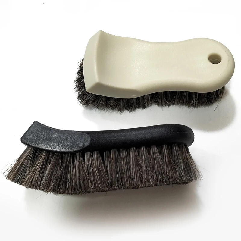 

Soft Horsehair Cleaning Brush Horsehair Detailing Brush Car Interior Detailing Tool Car Cleaning Brush Handle Details Brush