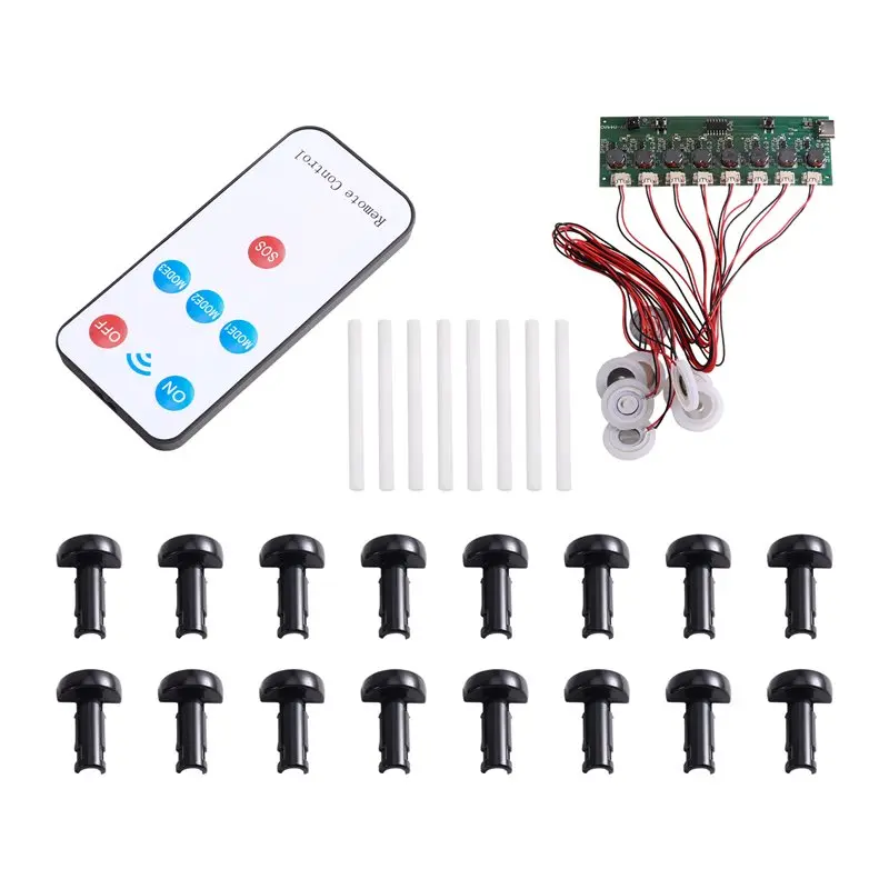 A13E-DIY Mist Maker Parts Atomize Humidifier Module Eight Atomization Type C Interface For Air Humidifier Aroma Diffuser
