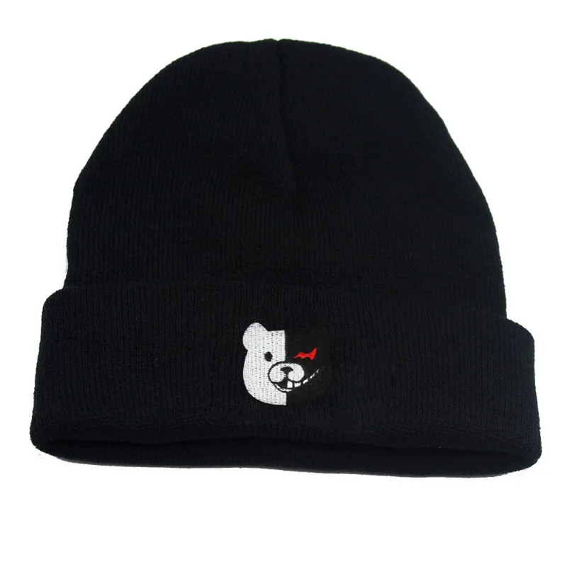 

Danganronpa Anime Peripheral Monokuma Knit Hat Winter Bonnet Hats Warm Caps Gifts