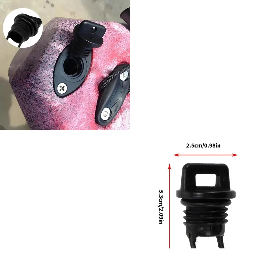 

4pcs Универсальная резьбовая сливная заглушка булочка набор для дренажного заглушки для дингх каноэка каноэ