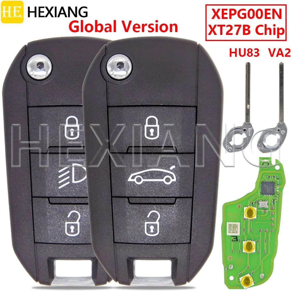 

Глобальная версия HE VVDI Special Style XEPG00EN XT27B Super Chip — автомобильный ключ-пульт с поддержкой чипа 4A ID46 для Peugeot и Citroen.