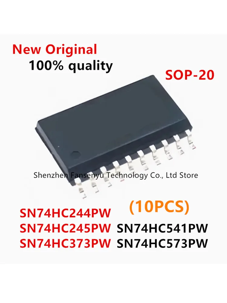 (10piece)100% New SN74HC244PW HC244 SN74HC245PW HC245 SN74HC373PW HC373 SN74HC541PW HC541 SN74HC573PW HC573 TSSOP20