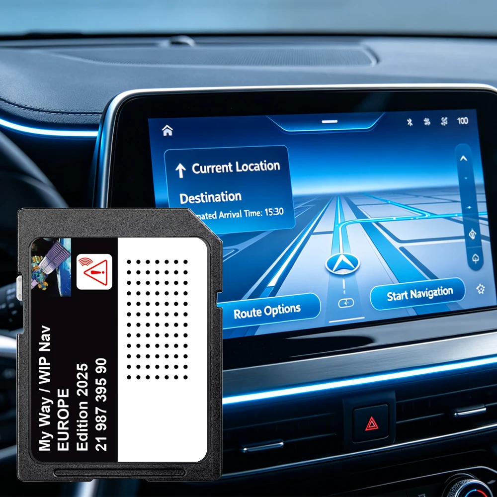 16GB SD-Karte Navigations-Update EU Marokko Karten 2198739590 für Citroen DS3 C3 C4 C5 C8 Berlingo Dispatch Auto-Navigationszubehör