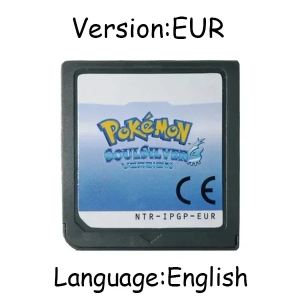 Pokemon Series DS Game Cartridge Video Game Console Card HeartGold SoulSilver Diamond Platinum Pearl Meertalig voor NDS 3DS