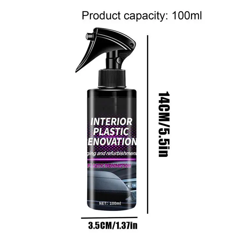 Auto Renovatie Agent 100Ml Auto Vernieuwing Agent Auto Vernieuwing Agent Coating En Renovatie Agent Voor Auto-Interieur