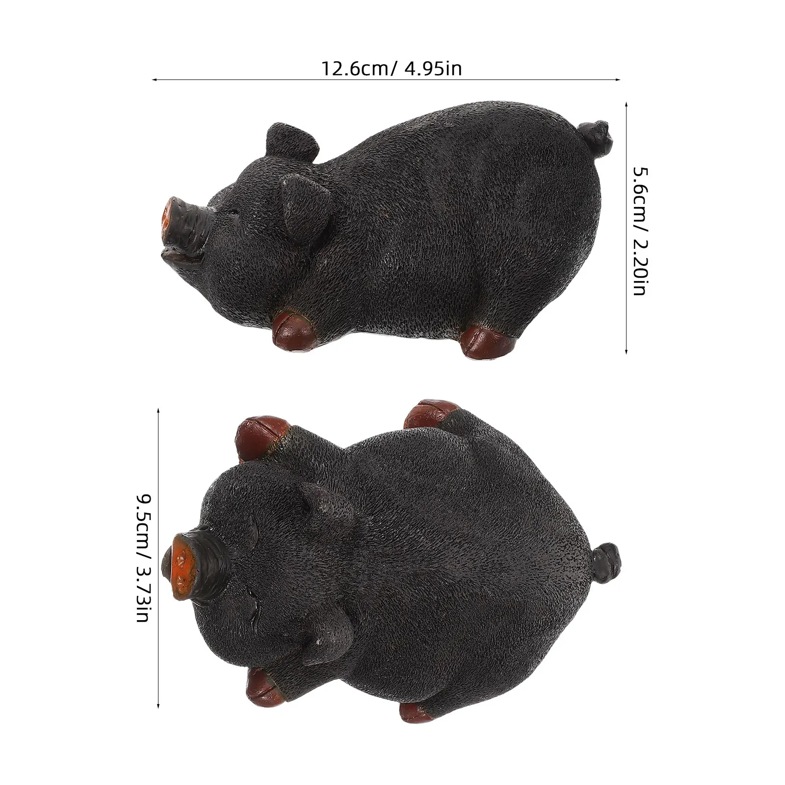 حديقة مفتاح إخفاء وهمية خنزير في الهواء الطلق فناء مفاتيح صندوق تخزين دائم مقاوم للماء حامل أمان آمن مخفي