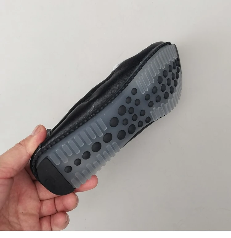 Careaymade-summer Genuine Leather pure handmade shoes women's shoes,anti slip flat soft sole sole shallow mouth single shoes