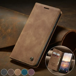 Luxury Flip Wallet Magnetic Case For Samsung galaxy S26 S25 S22 S21 Ultra S23 plus A33 A53 5G Leather Cover For A22 A14 A54 A56