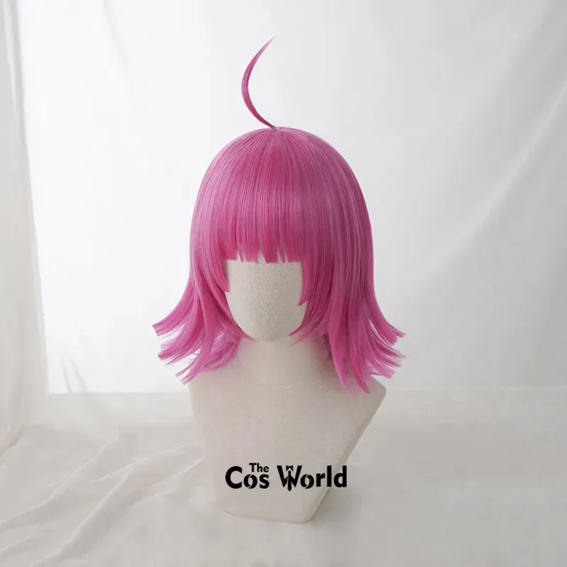 الحب لايف Nijigasaki Tennoji رينا 30 سنتيمتر قصيرة أنيمي تأثيري الباروكات الألياف مقاومة للحرارة الشعر الاصطناعية + غطاء شعر مستعار #3