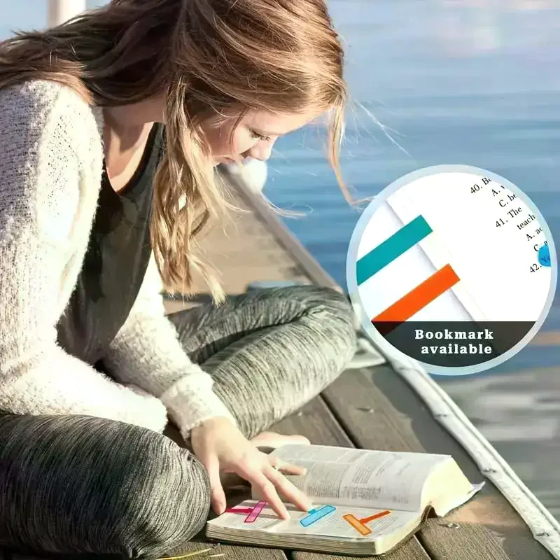 Guided Reading Strips with Rings Multicolor Overlays for Eye Tracking Reading Tools for Children Teaching Supplies