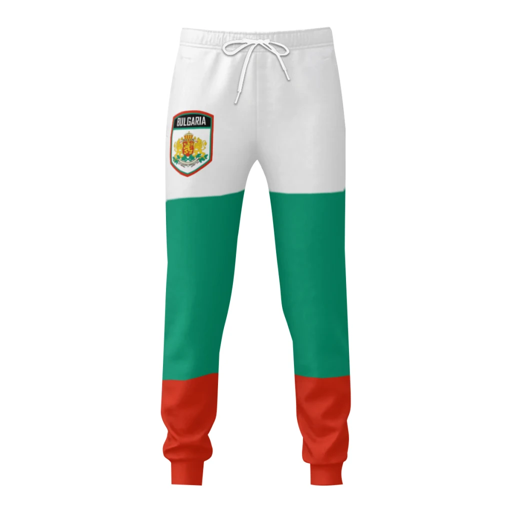 

Bulgaria Flag Mens Sweatpants with Pockets Joggers for Men Sports Casual Sweat Pants With Drawstring