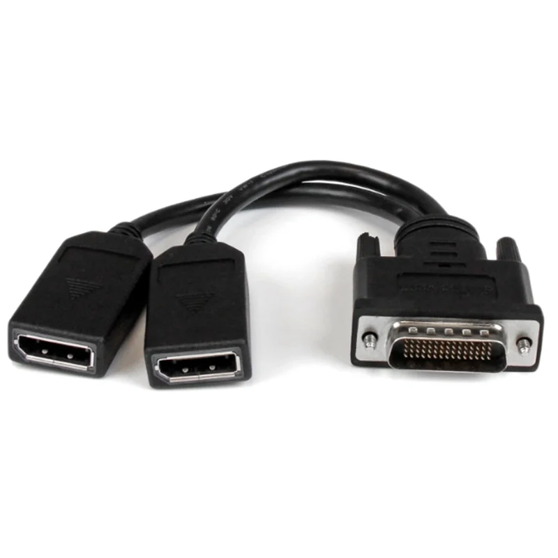 

30cm DMS-59 to DisplayPort - 8in - DMS 59 to 2x DP - Y Cable - DMS-59 Adapter - DisplayPort Splitter Cable - LFH Cable