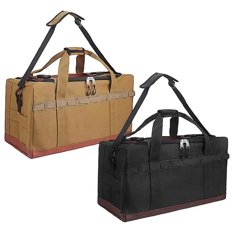 

Camping Bags for Organizing Camp Kitchen Organizer Large Capacity Waterproof Heavy-Duty Case Portable Supplies for Adventure