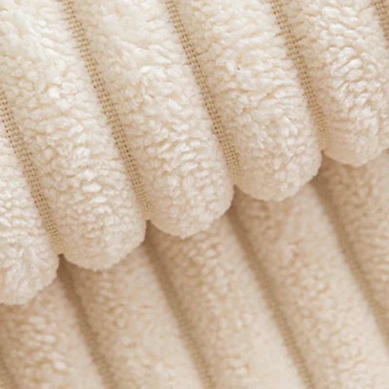 Capa de Almofada De Veludo Listrado, Almofadas Decorativas para Sofá, Patchwork Throw Pillow Cover, Cintura Moderna e Simples