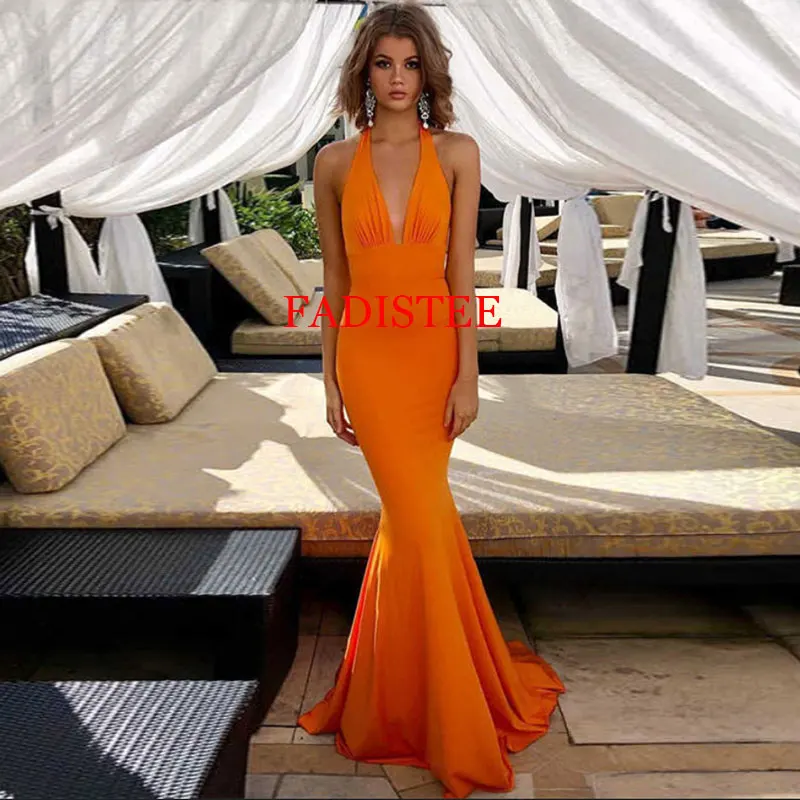 Neue Stil Meerjungfrau Prom Kleider Sexy Backless Bodenlangen Party Kleider Formale Kleid Vestidos De Fiesta Elegantes Para Mujer 2023