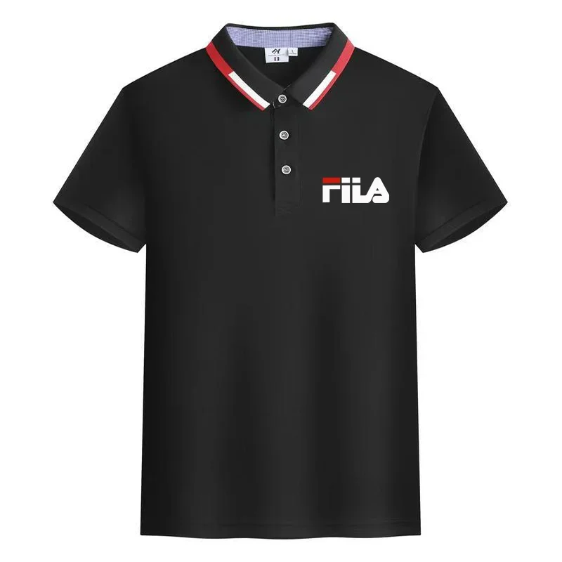 

2026 Summer New Men's Polo Shirt Quick Drying Breathable Short Sleeve Casual Business Golf Shirt Fashion Sports Tops Male Clothi
