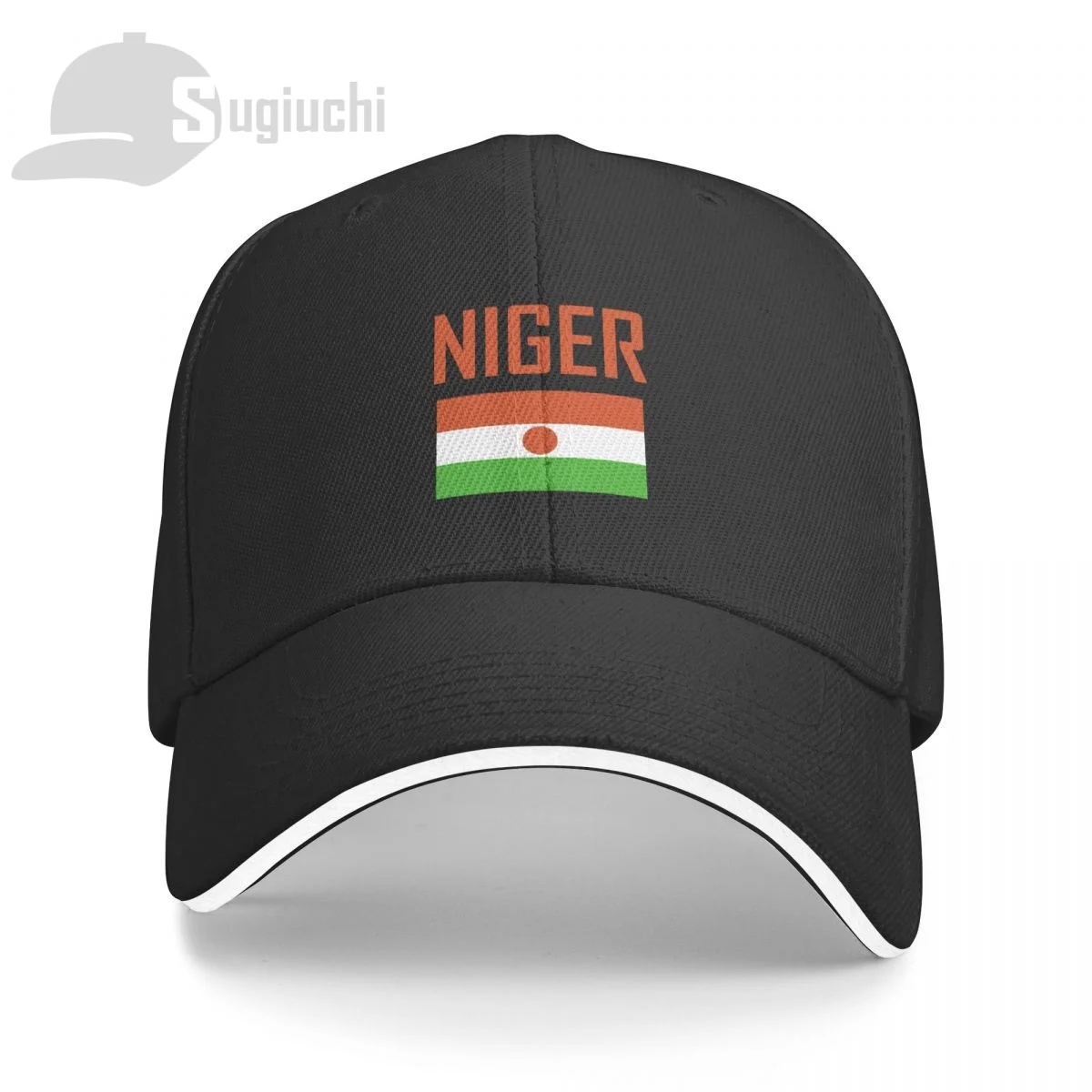 NIGER Flag With Letter Baseball Cap Men Women Summer Unisex Hip Hop Caps Cotton Snapback Golf Hat Fishing Caps