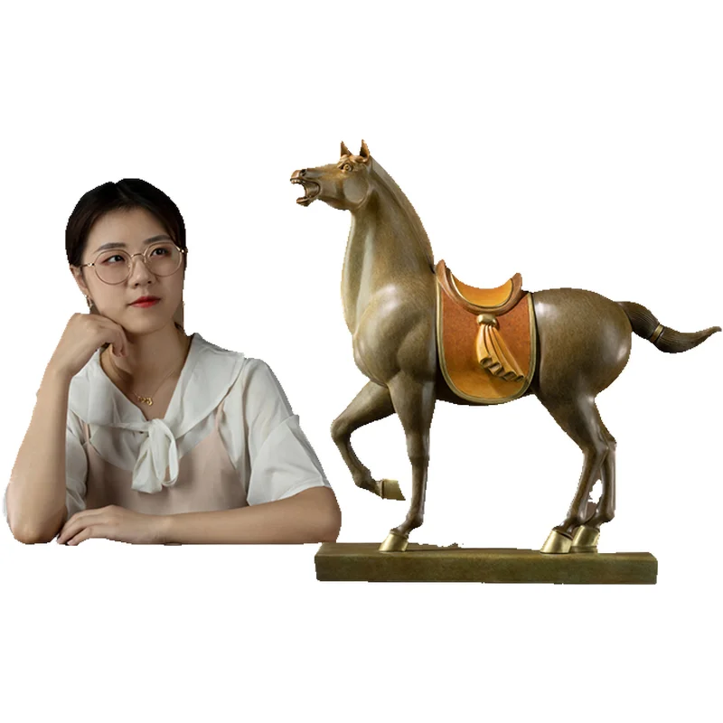 

All-copper ornaments "Hanma Rhyme" home accessories, copper handicrafts, living room, gift ornaments