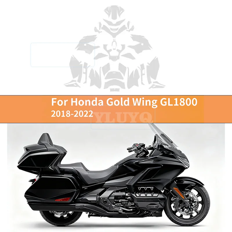 

For 2018-2022 Goldwing Motorcycle PPF Protective Film TPU Invisible Car Cover for Honda Gold Wing 1800 GOLDWING GL1800 Parts