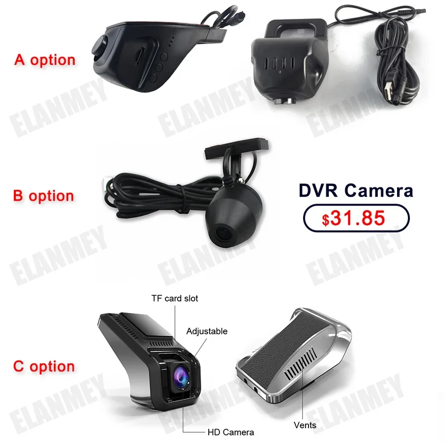 RU Специальная ссылка DVR Аксессуары для Android OBD2 DAB Приемник Кабель TPMS Адаптер для камеры Волоконное видео 4G Box CARPLAY USB DVR КАМЕРА