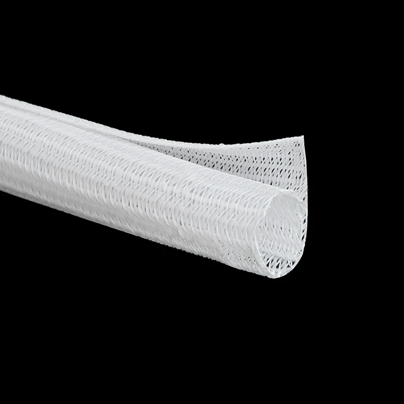 Zelfdichtende gevlochten kabelmantel 5 8 10 13 16 19 25 32mm PET geïsoleerde kabelomwikkeling voor computer, tv-kabel, bescherming van kabels, kabelomwikkeling