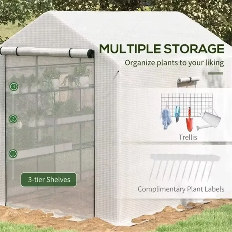 Mini Walk-in Greenhouse for Garden for Shipping Prohibited
