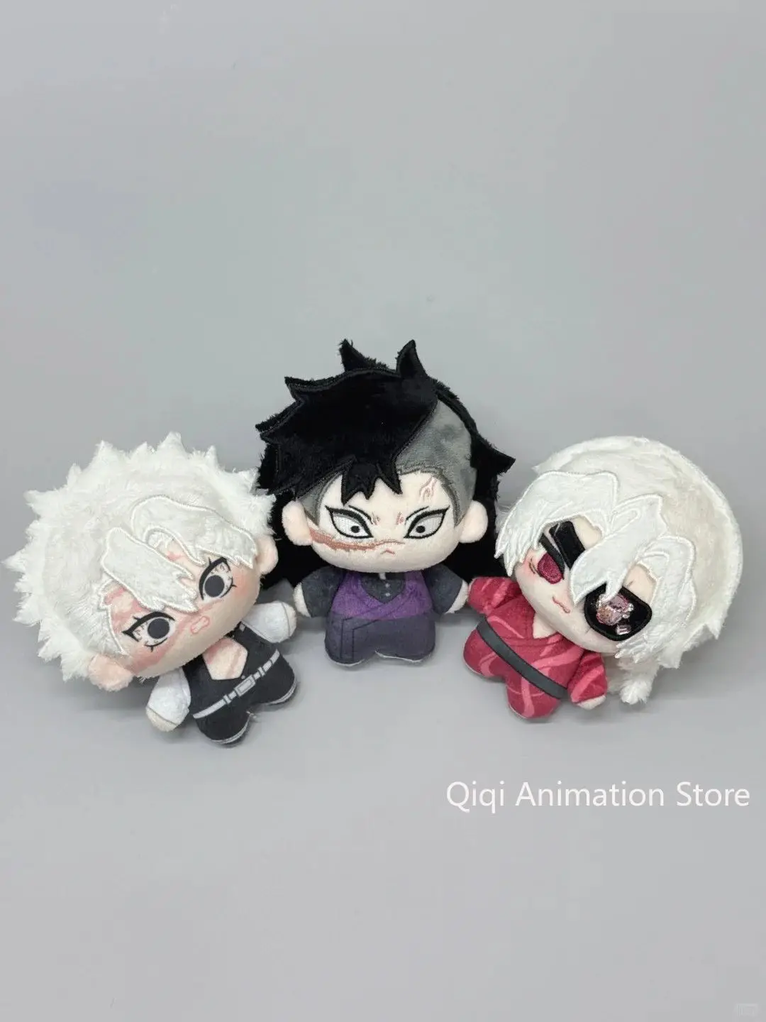 10 سنتيمتر Kimetsu no Yaiba Shinazugawa Sanemi لطيف القطن Plushies أنيمي أفخم قلادة ظهره المفاتيح جمع هدايا عيد الميلاد