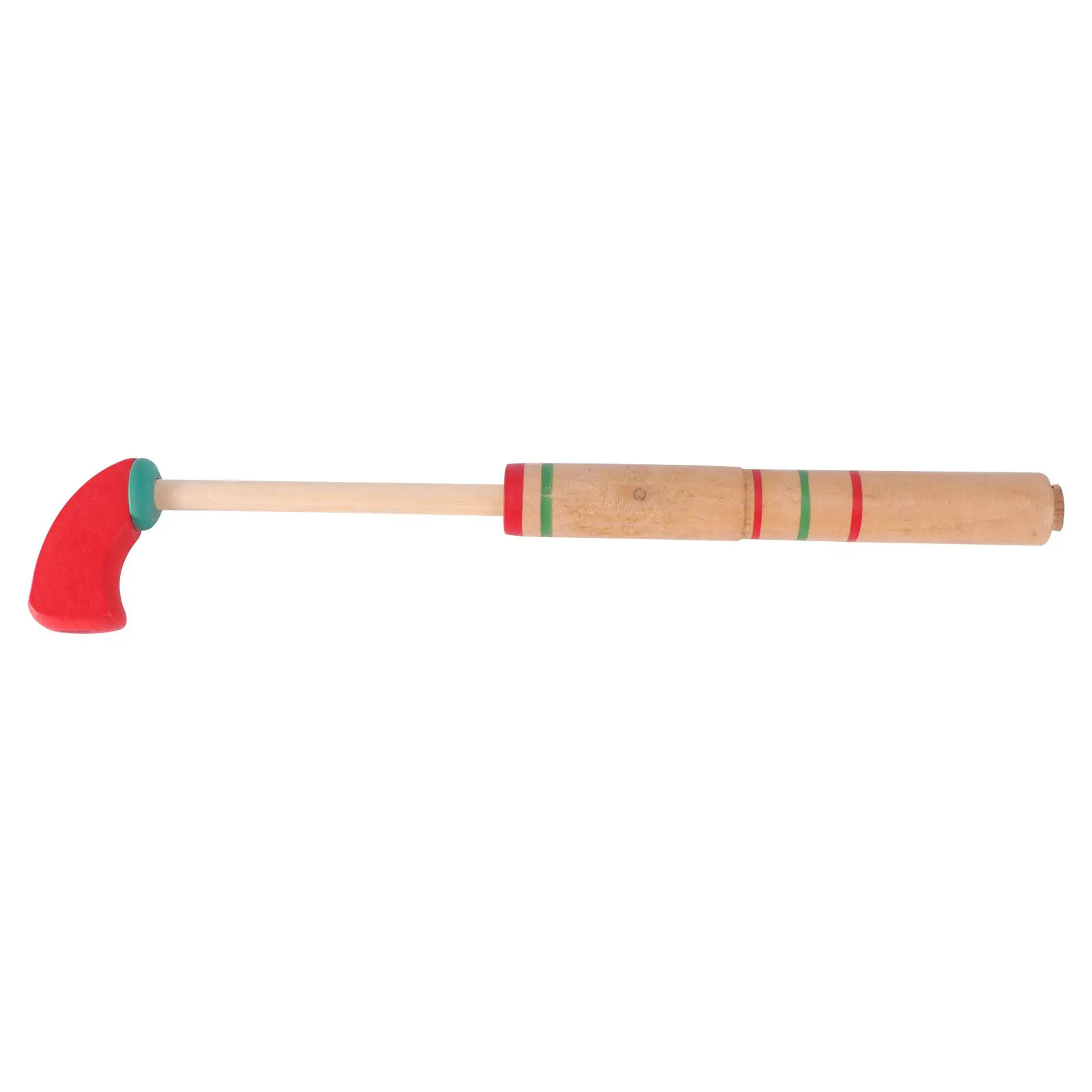 1Pcs Wood Sound Gun Children Pull Educational Plaything Early Learning Cognitive Game Hand Brain Coordination Development