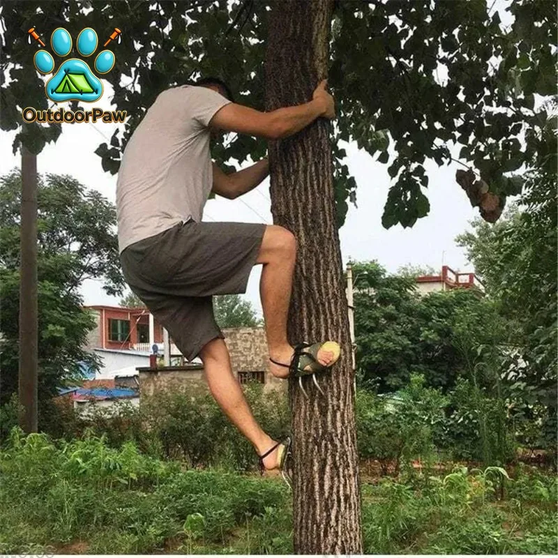 Tree Climbing Tool Pole Climbing Spikes For Shoes Tree Steel Climbing Simple Picking Observation Fruit Tool Accessories