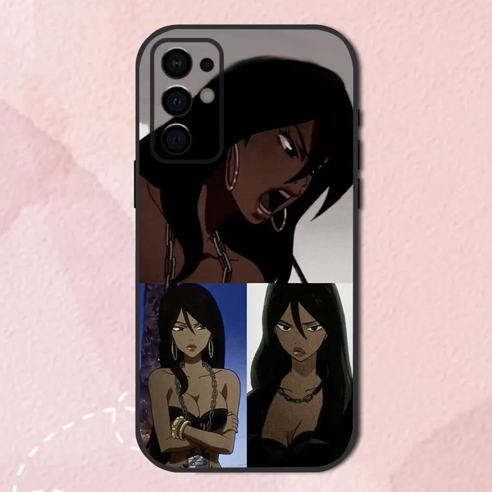 Michiko To Hatchin Michiko Malandro Phone Case For Samsung S24,S21,S22,S23,S30,Ultra,S20,Plus,Fe,Lite,Note,10,9,5G Black Shell